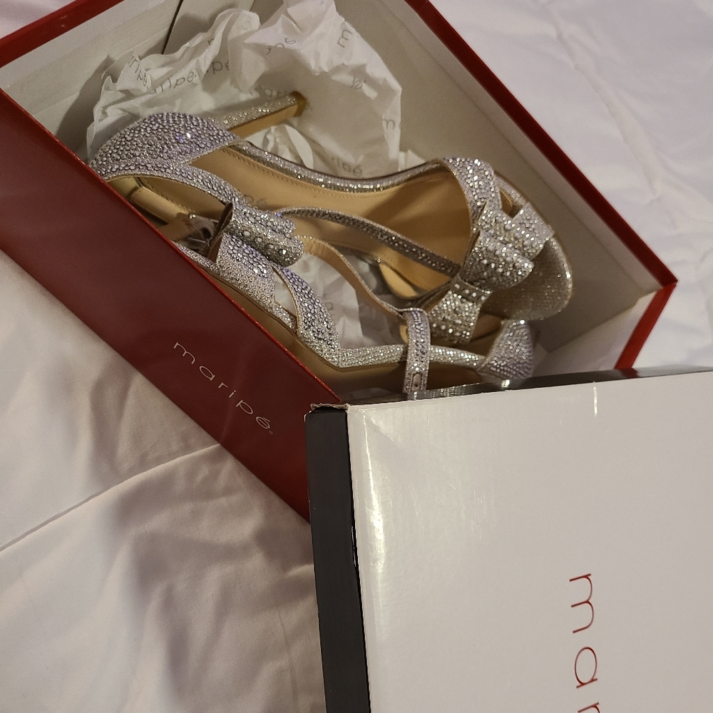 Maripe Rhinestone Heels - Picture 8 of 9